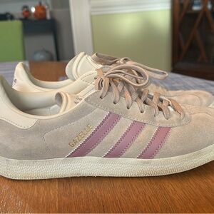 Adidas Gazelle Women's Shoes - Pink and Cream